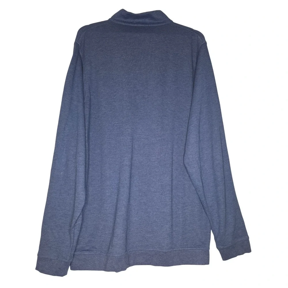 PETER MILLAR Crown‎ Nordic Blue Quarter Zip Pullover XL Golf business casual